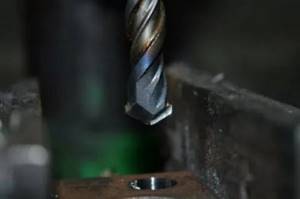 Which drill to drill through hardened steel?