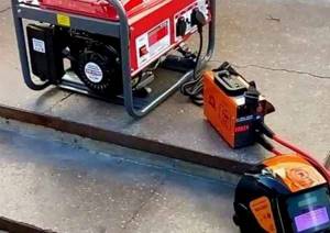 How much power does a generator need for inverter welding?