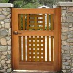 DIY wooden gate