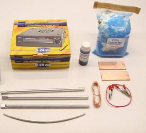 Aluminum copper plating kit