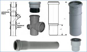 accessories for sewerage