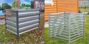 metal compost containers