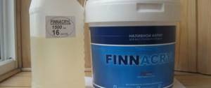 Paint for metal sanitary ware Finnacryl