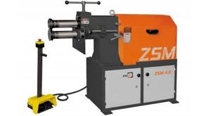 Edge bending machine ZSH-4.0 with hydraulic roller clamping