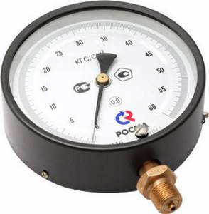 Precision pressure gauges are used to measure the pressure of liquid and gaseous substances that are non-aggressive to copper alloys