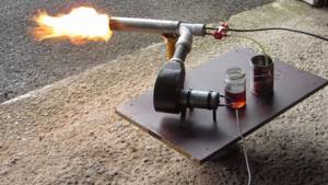 DIY oil burner