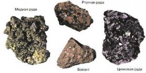 Minerals and pure metals