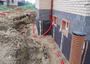 installation of drainage step by step instructions