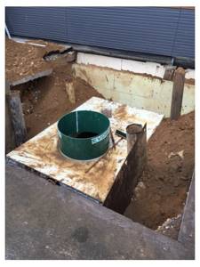Installation of grease trap Evost 72-4800. Moscow, FoodCity 