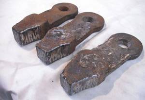 Surfacing of mill parts (hammers)