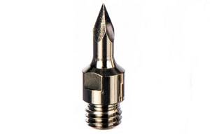 nozzle with sharp tip