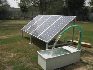 Насос для воды на солнечной энергии