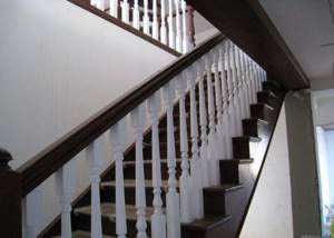 incorrect staircase width