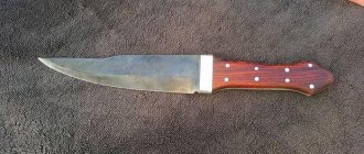 Spring knife