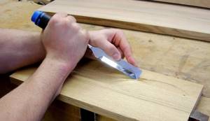 Обработка деревянной заготовки