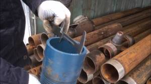 Casing pipes must be selected taking into account the diameter of the pressure pipeline