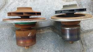 The main reason for the rapid wear of friction bearings in pumps is considered to be increased contamination of the coolant.