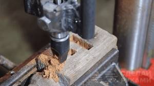 The holes made with a drilling machine are precise and neat.