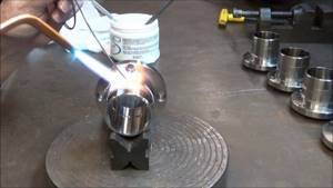 soldering with a gas torch