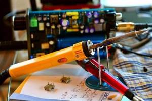 soldering iron is ready for use