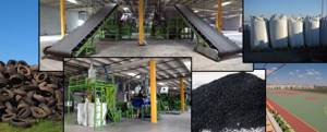 Processing tires into crumb rubber