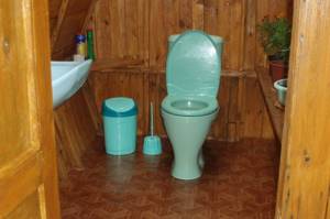 пластиковый туалет