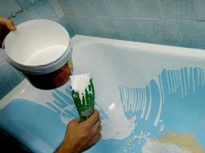 Pros of paint for a cast iron bathtub