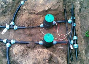 HDPE for water supply at the dacha installation