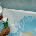 Покраска ванной