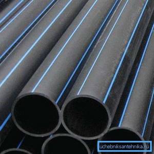 Polyethylene pipes PE 100 SDR 17