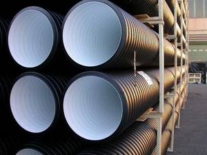 Polymer sewer pipes