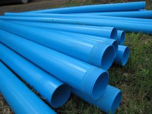 Polyvinyl chloride casing pipes