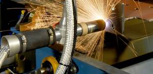 Application of metal plasma cutting for making bolt holes