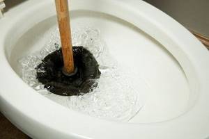 ways to clear a clogged toilet