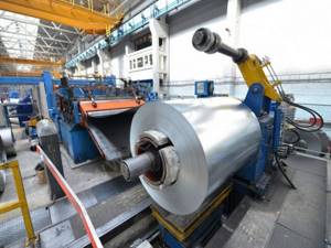 Production of rolled aluminum sheets AMg3M