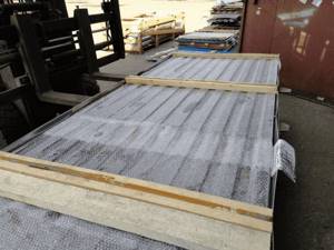 Production of corrugated sheets