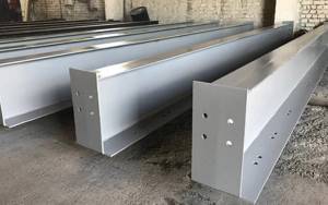 welded beam production