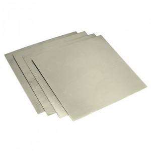 Rolled nickel silver sheets