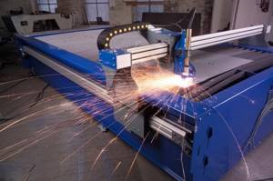 Industrial types of sheet metal cutting