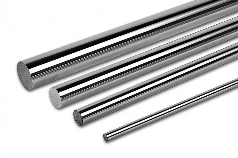 Stainless steel rods of different diameters