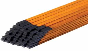 rectangular carbon rods