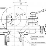 Working area 16K25 (caliper section)