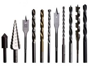 Varieties of drills, countersinks, countersinks and reamers