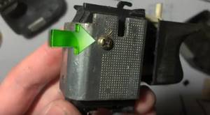 Screwdriver button repair