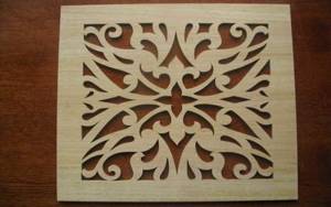 Do-it-yourself wood carving with a router: sketches, drawings and patterns based on templates with photos