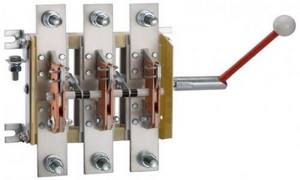 Two-way changeover switch