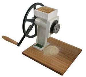 Do-it-yourself manual grain mill