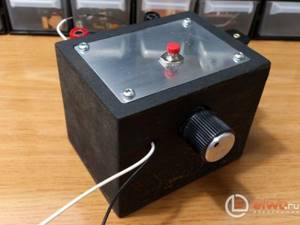 Homemade HIGH VOLTAGE SOURCE