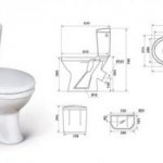 The most important things about the sizes of toilets with cisterns
