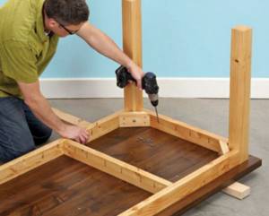 make your own table legs
